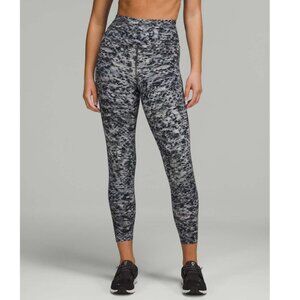 Lululemon Base Pace High-Rise Tight 25" In Estuary Grey Multi Size 6